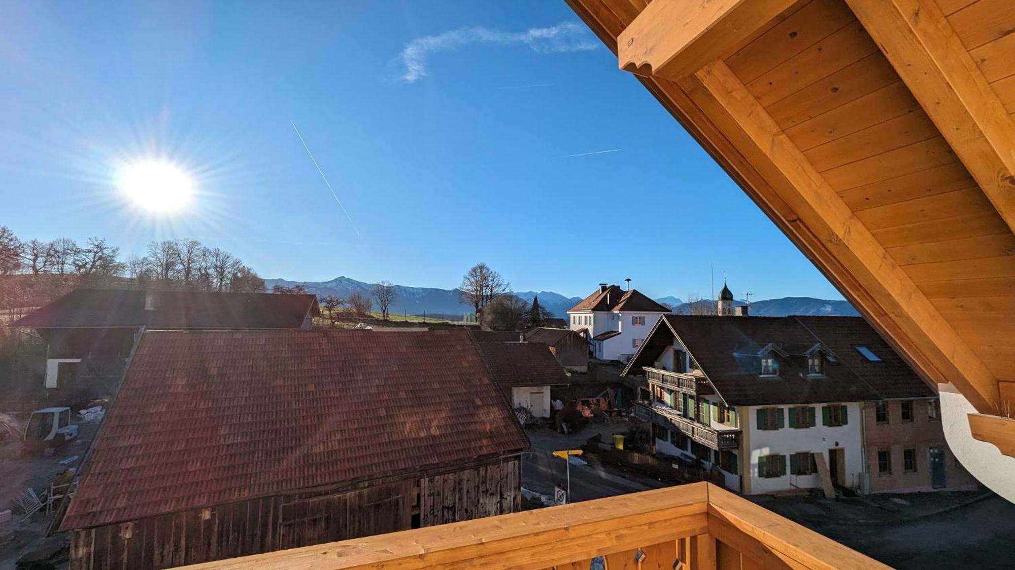 Liboria I Traumhafte Ferienwohnung In Aidling Am Riegsee Mit Atemberaubendem Panoramablick! 외부 사진